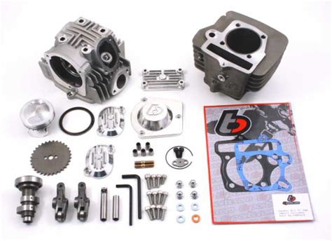 with this <b>kit</b> you will take your engine to a 155cc beast set. . 110cc to 140cc big bore kit